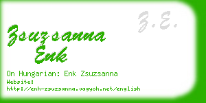 zsuzsanna enk business card